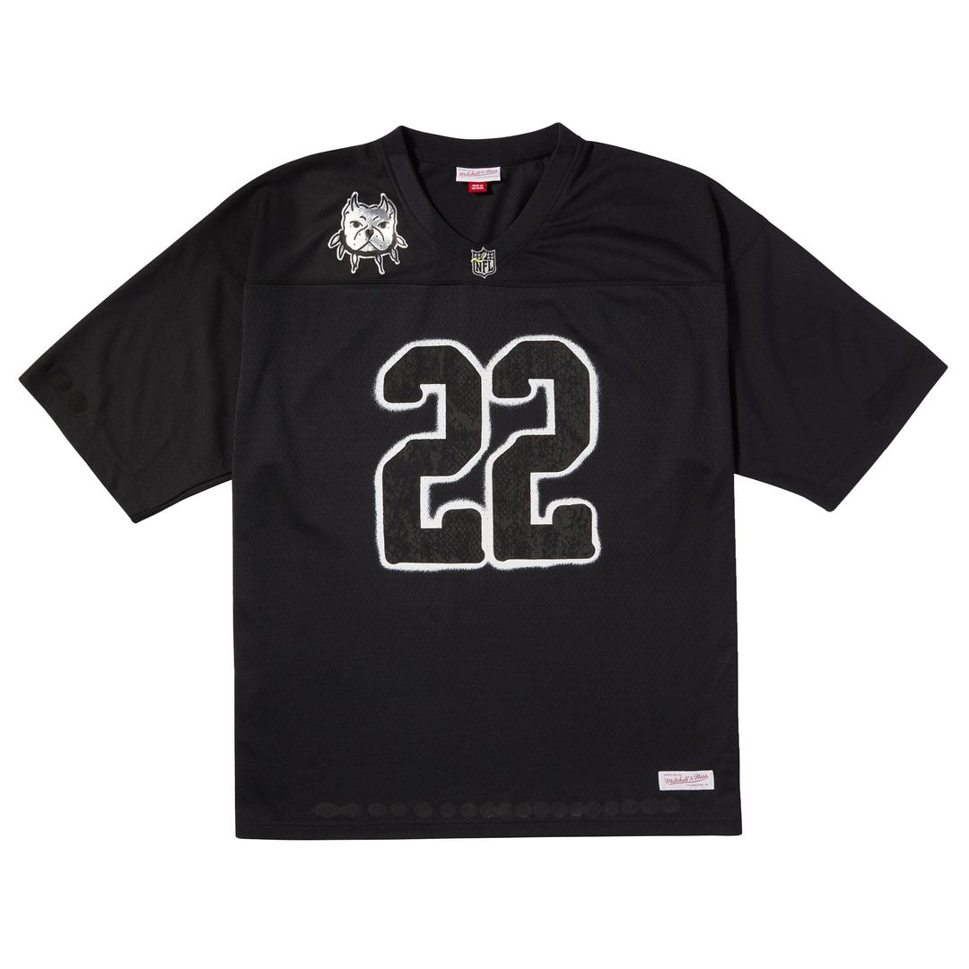 Men's Mitchell & Ness Black ÑFL Por La Cultura x CHITO Limited Edition Jersey