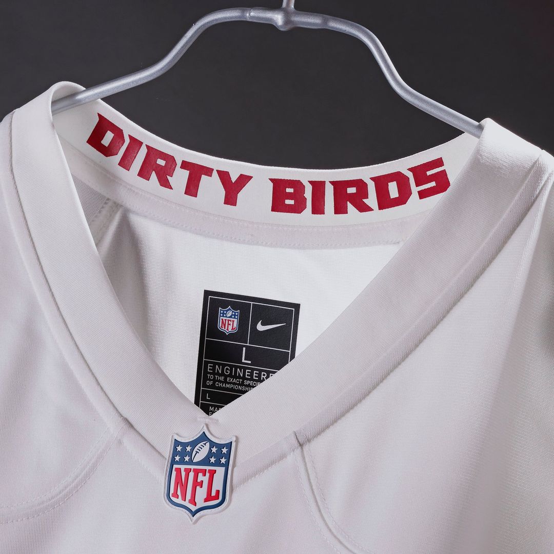Men's Atlanta Falcons Jalon Walker Nike White Game Jersey