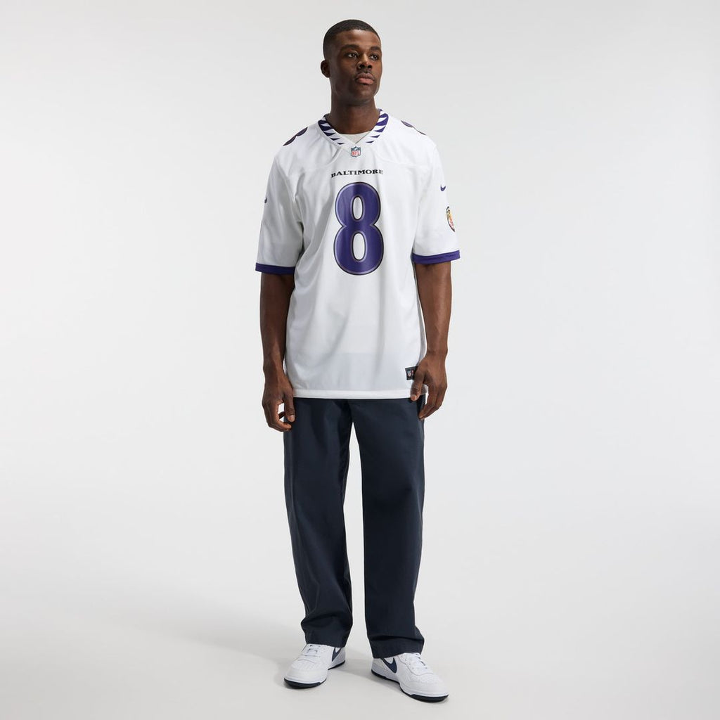 Men's Baltimore Ravens Lamar Jackson Nike Black Alternate Game Jersey
