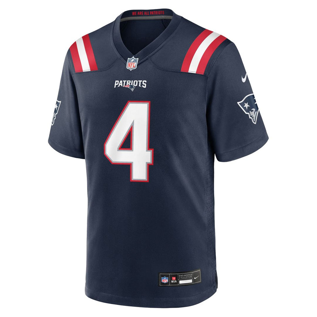 Men's New England Patriots Craig Woodson Nike Navy Team Game Jersey