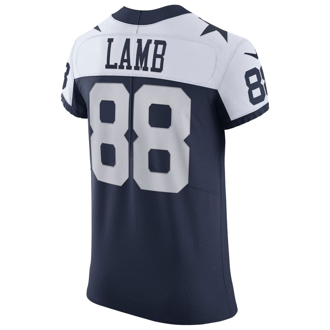 Men's Dallas Cowboys CeeDee Lamb Nike Navy Alternate Vapor Elite Jersey