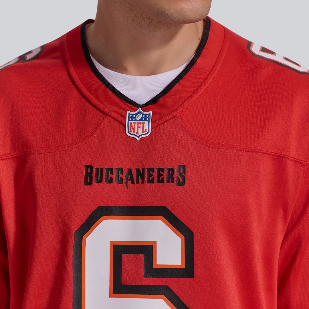 Men's Tampa Bay Buccaneers Baker Mayfield Nike Orange Throwback Game Jersey