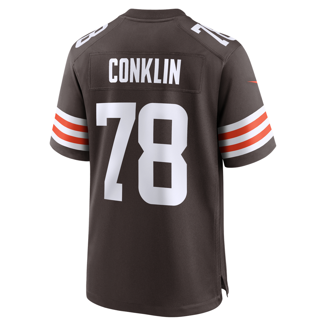 Men's Cleveland Browns Jack Conklin Nike Brown Game Player Jersey