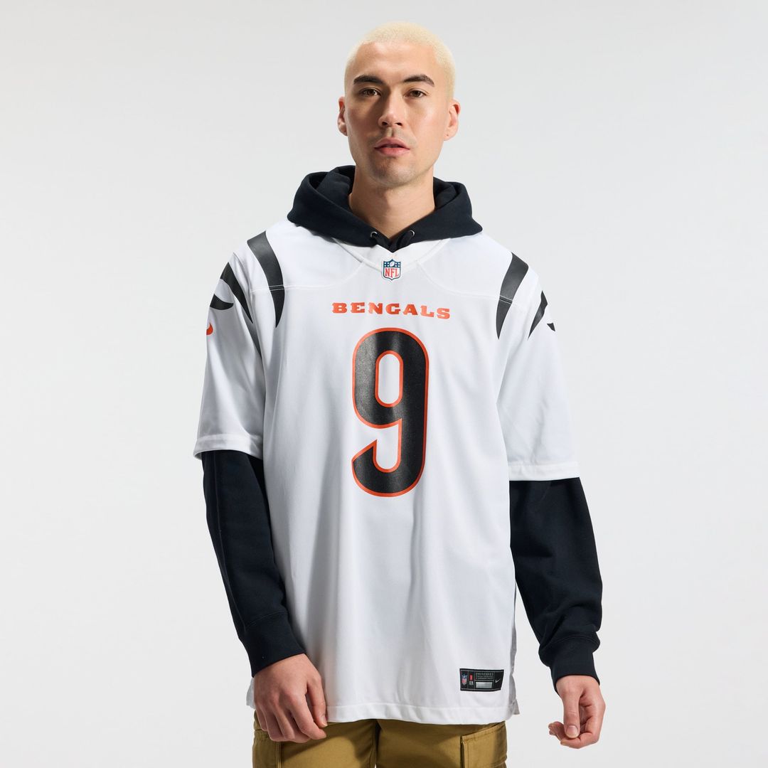 Men's Cincinnati Bengals Joe Burrow Nike Orange Alternate Game Jersey