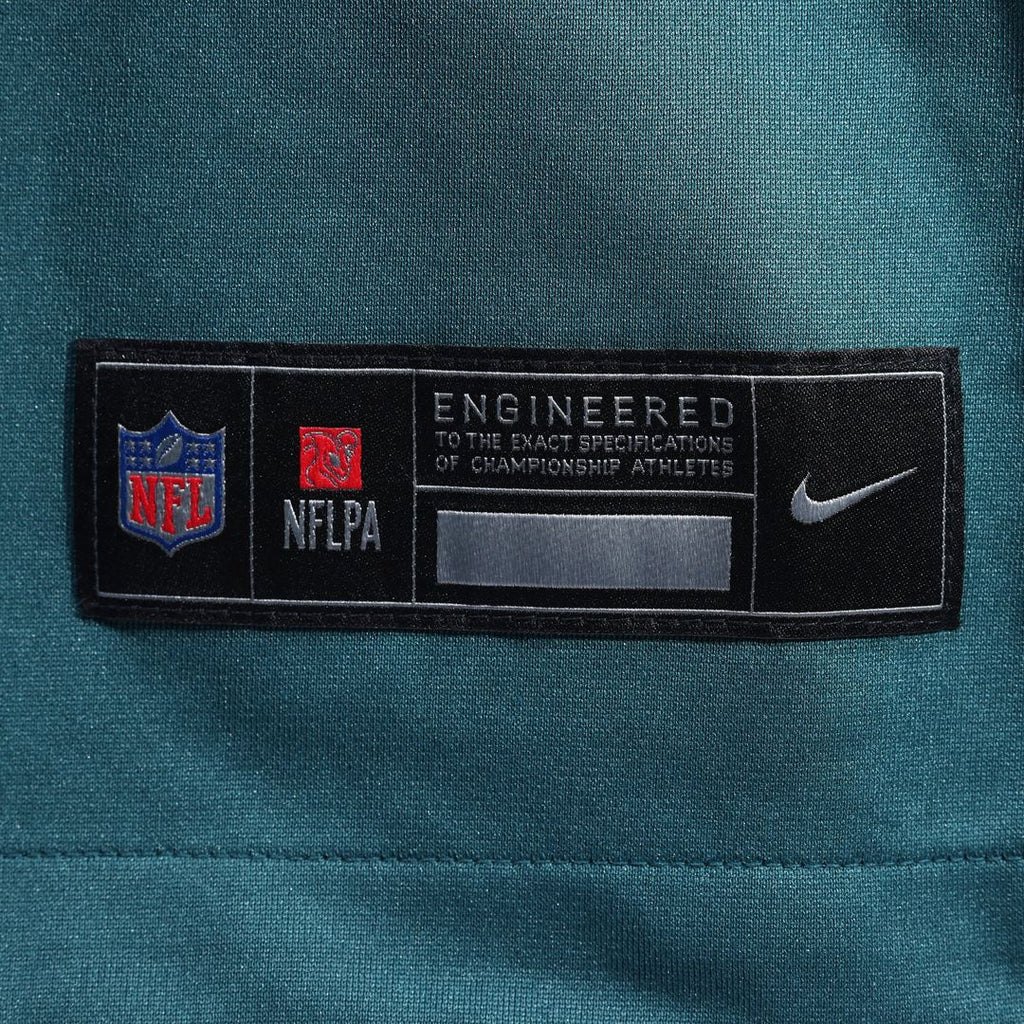 Men's Philadelphia Eagles Jalen Carter Nike Midnight Green Team Game Jersey