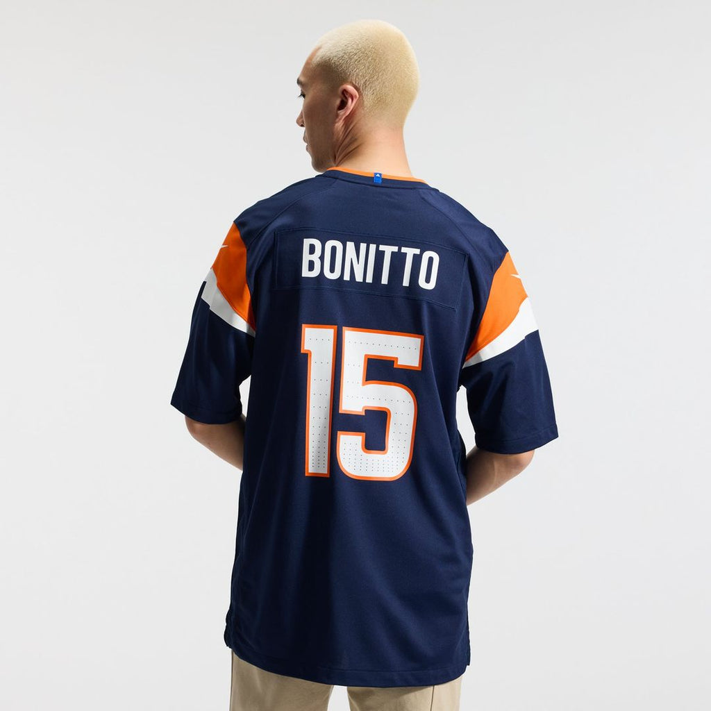 Men's Denver Broncos Nik Bonitto Nike  Orange Team Game Jersey