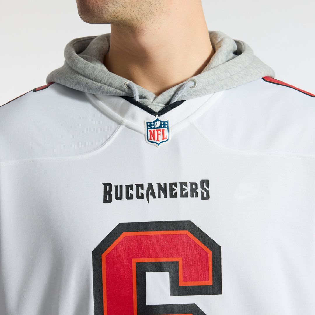 Men's Tampa Bay Buccaneers Baker Mayfield Nike White Away Game Jersey