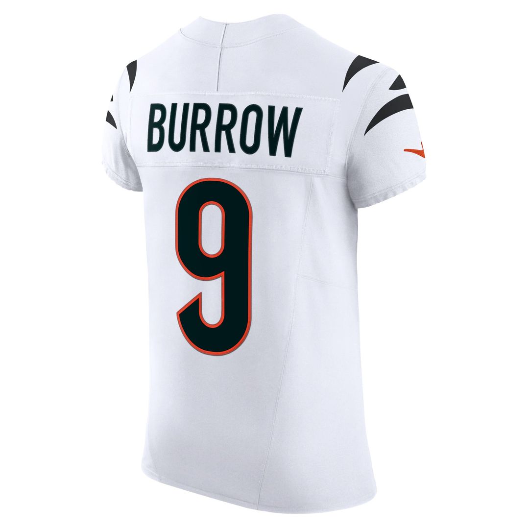 Men's Cincinnati Bengals Joe Burrow Nike White  Vapor F.U.S.E. Elite Jersey