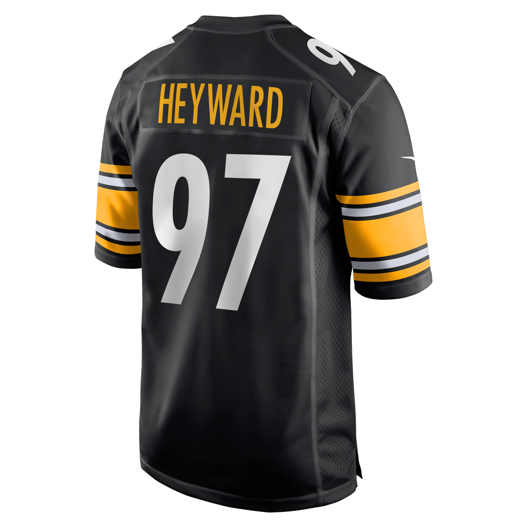 Men's Pittsburgh Steelers Cameron Heyward Nike Gold Alternate 1933 Throwback Game Jersey
