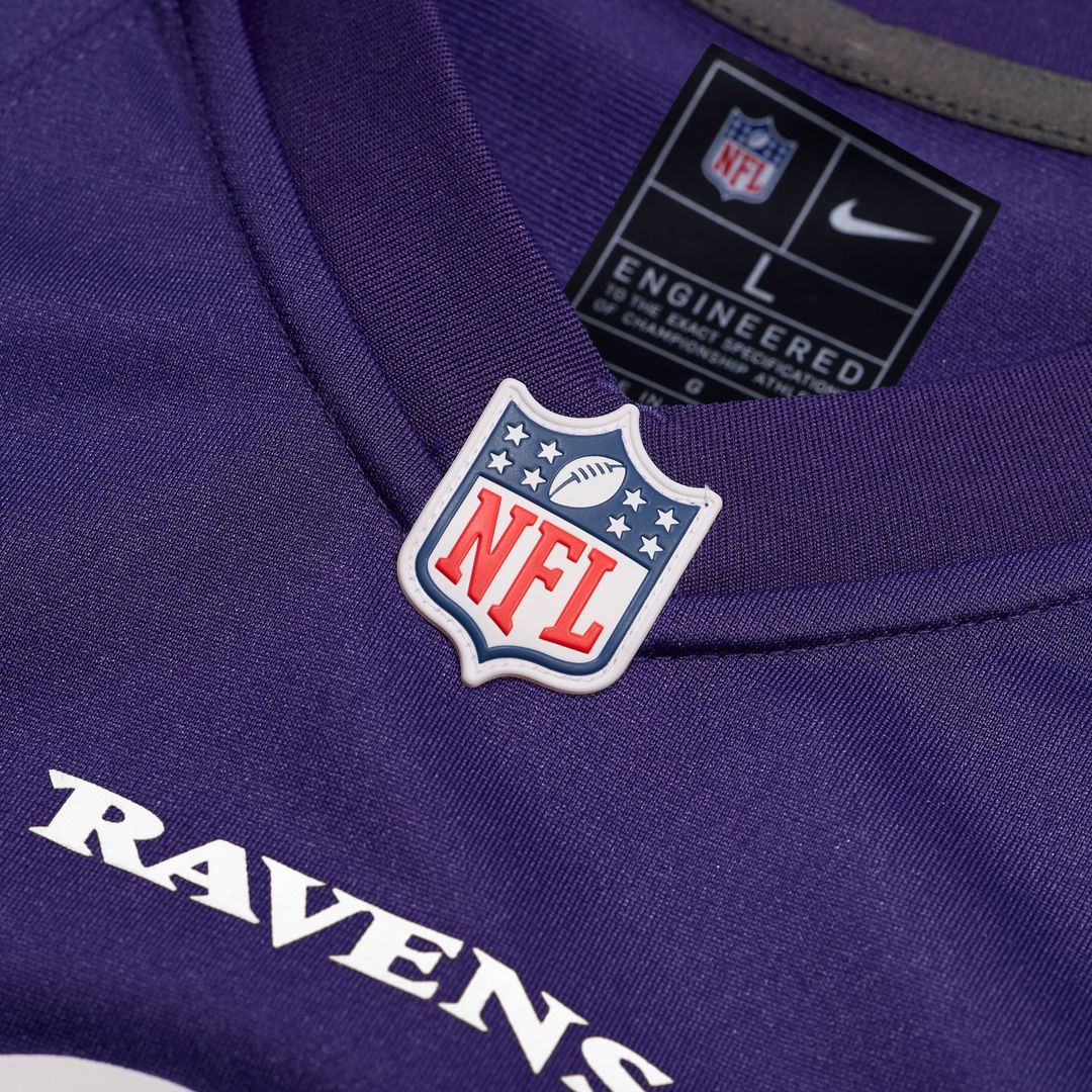 Men's Baltimore Ravens Tony Siragusa Nike Purple Game Retired Player Jersey