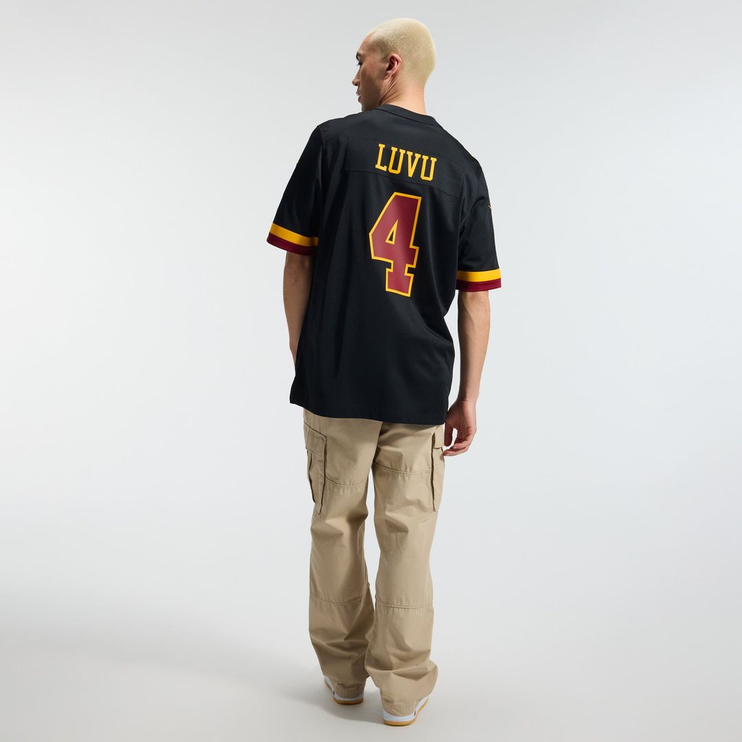 Men's Washington Commanders Frankie Luvu Nike Black Hail Raiser Alternate Game Jersey