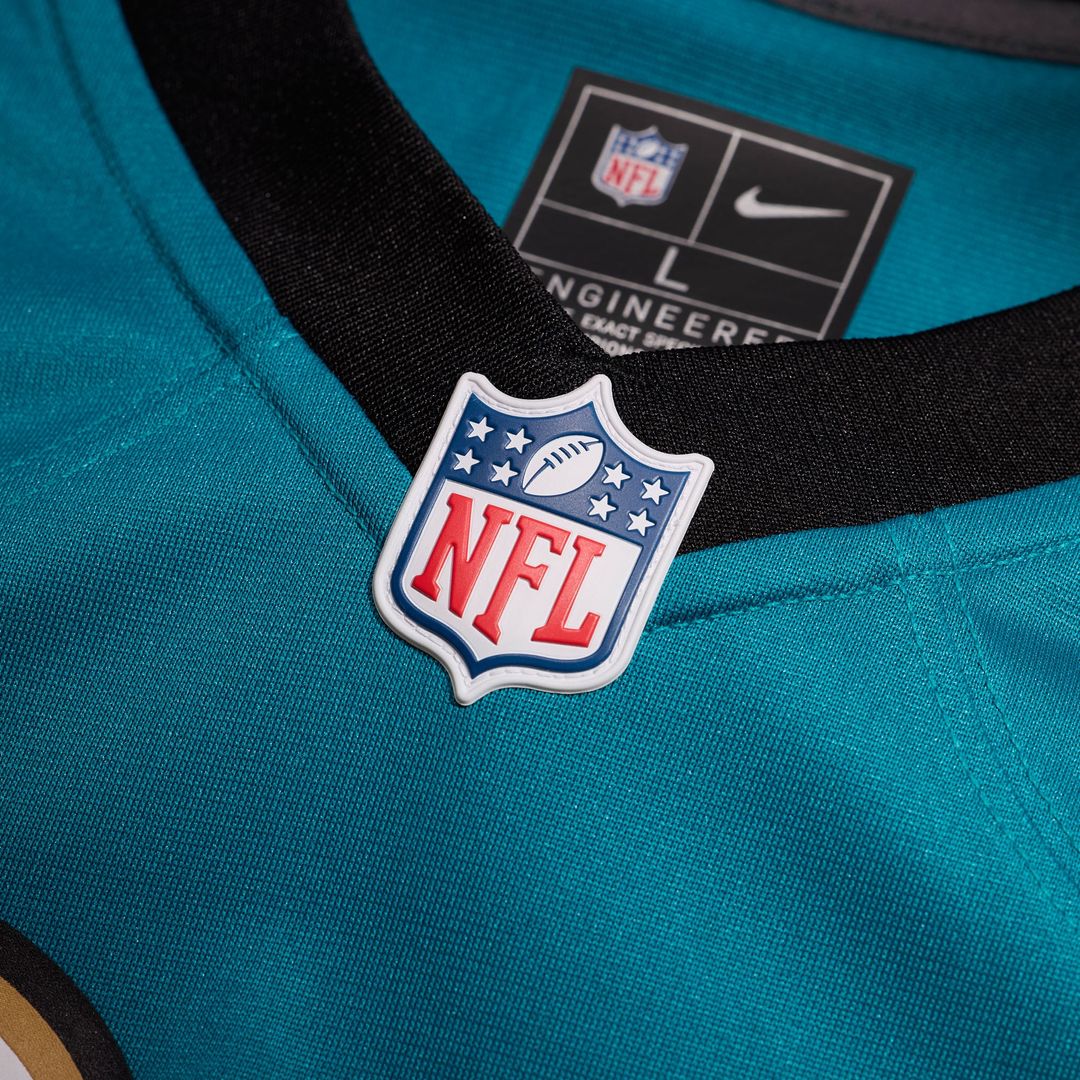 Men's Jacksonville Jaguars Trevor Lawrence Nike Teal Prowler Throwback Player Game Jersey