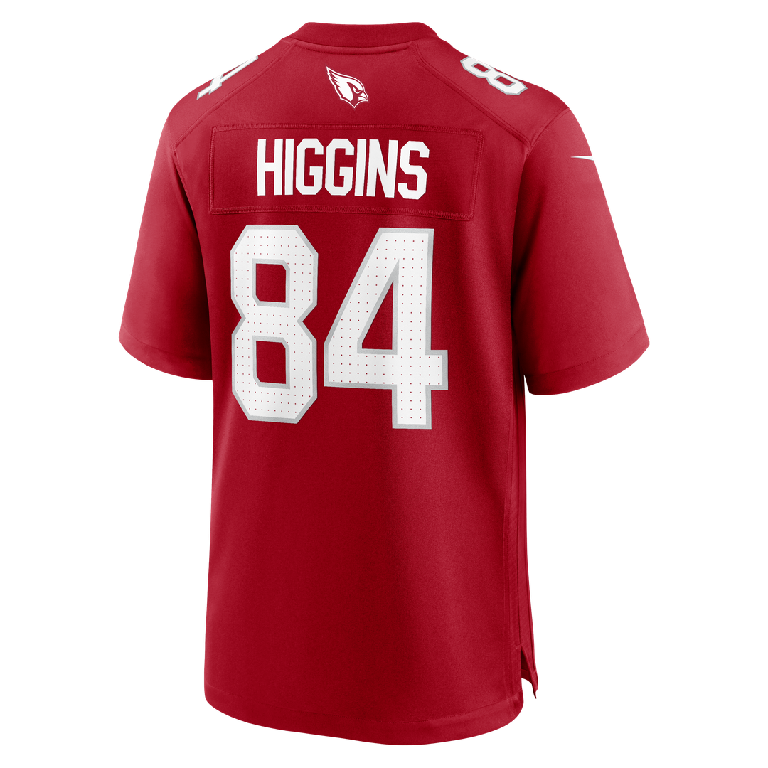 Men's Arizona Cardinals Elijah Higgins Nike  Cardinal Team Game Jersey