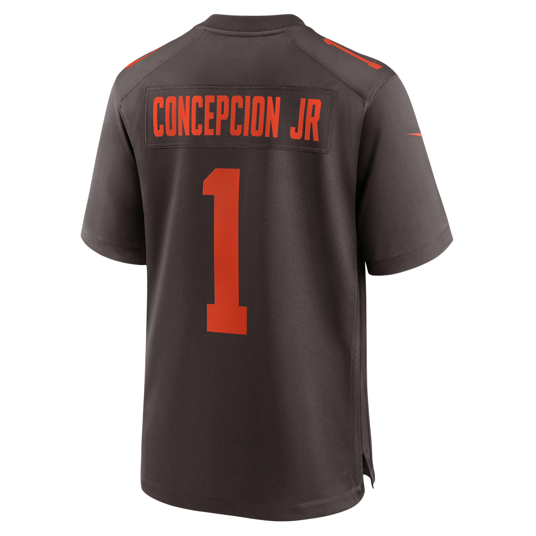 Men's Cleveland Browns KC Concepcion Jr. Nike Brown Alternate Game Jersey