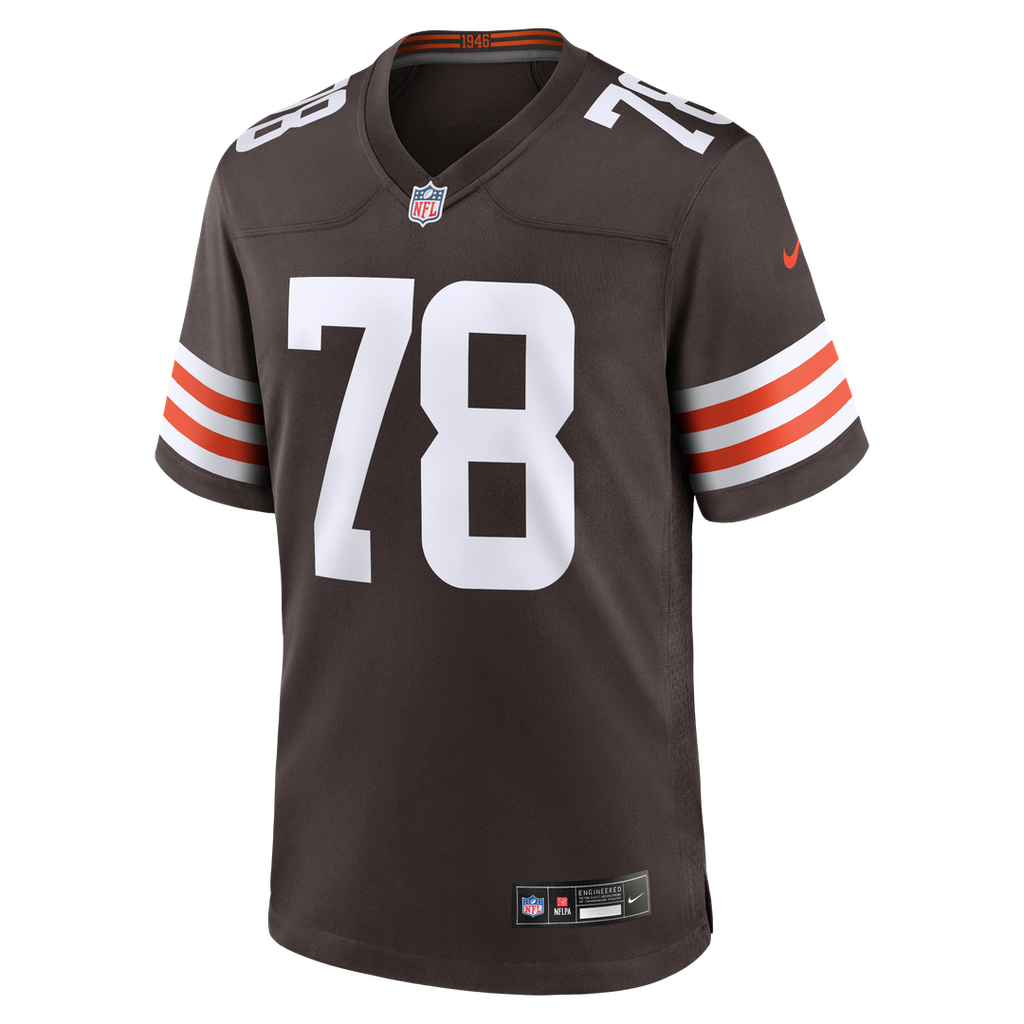 Men's Cleveland Browns Jack Conklin Nike  Brown Team Game Jersey