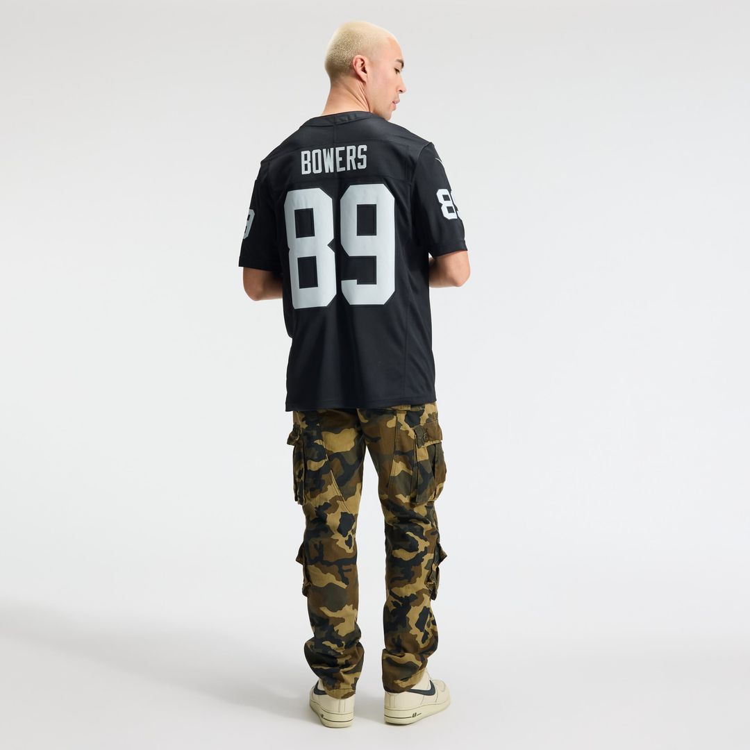Men's Las Vegas Raiders Brock Bowers Nike White Vapor F.U.S.E. Stitched Limited Jersey
