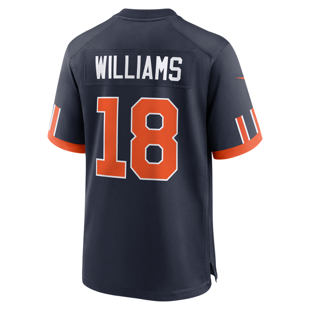 Men's Chicago Bears Caleb Williams Nike Navy 2026 Rivalries Collection Game Jersey