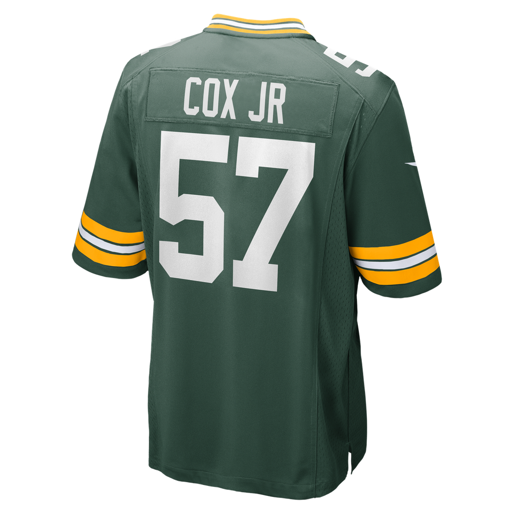 Men's Green Bay Packers Brenton Cox Jr. Nike  Green  Game Jersey