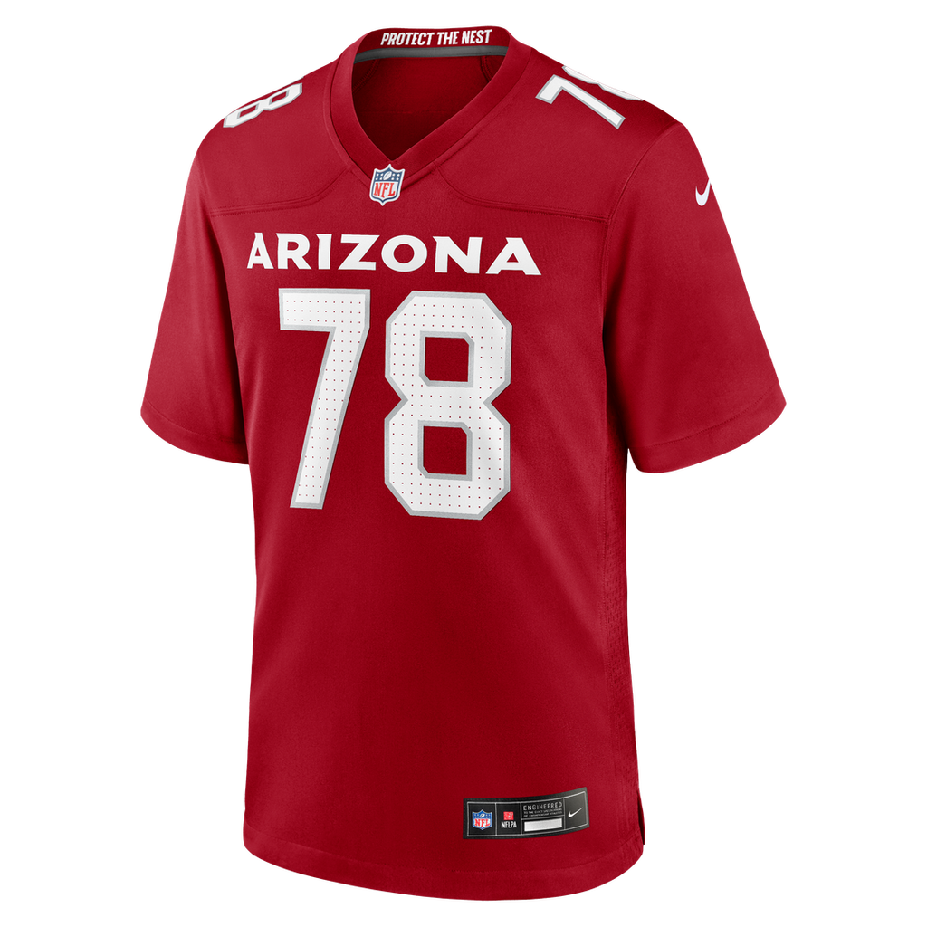 Men's Arizona Cardinals Josh Fryar Nike  Cardinal Team Game Jersey