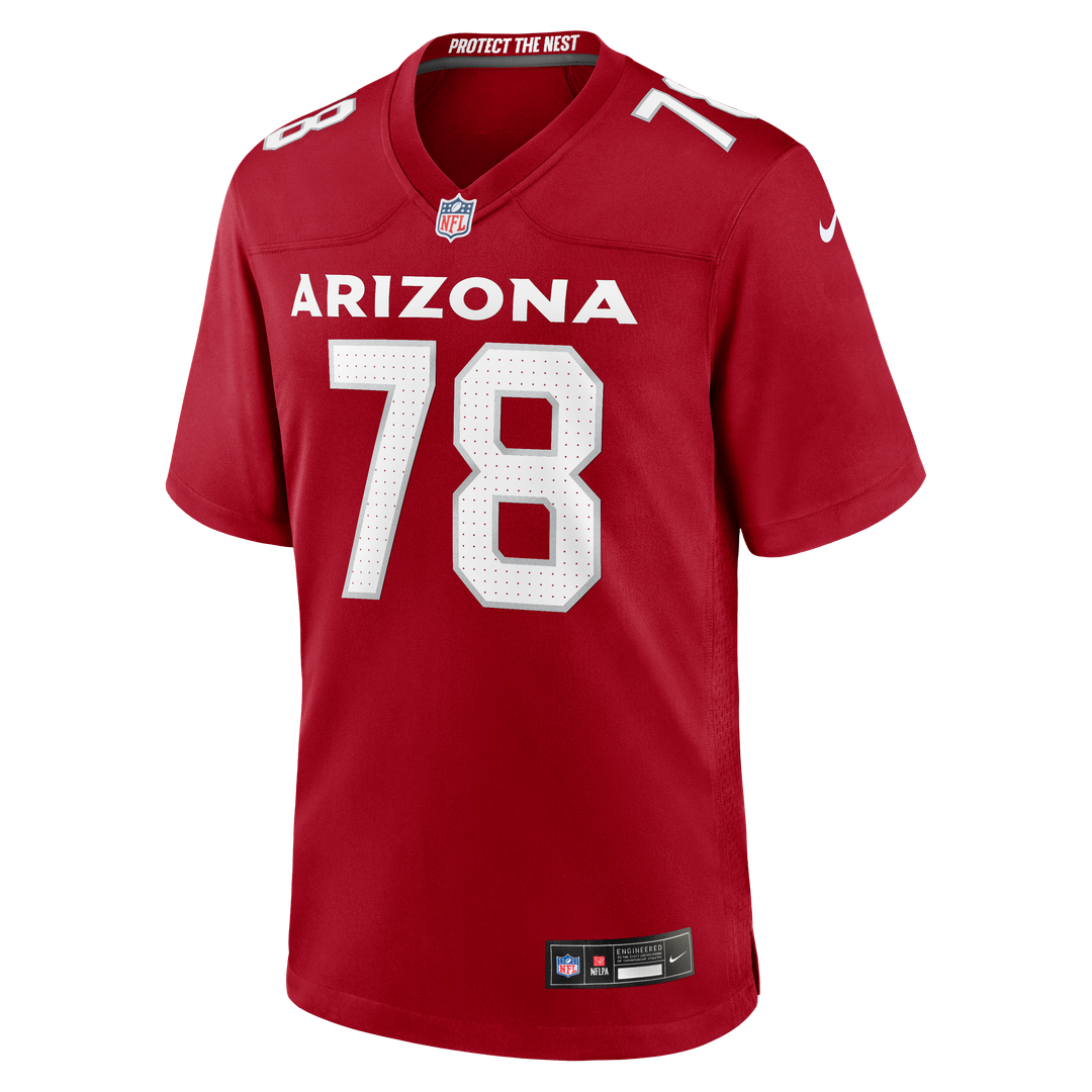 Men's Arizona Cardinals Josh Fryar Nike  Cardinal Team Game Jersey
