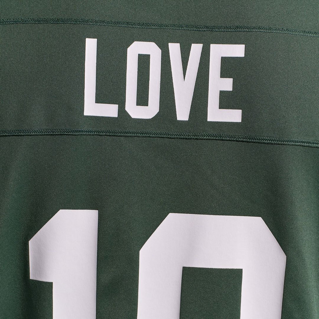 Men's Green Bay Packers Jordan Love Nike Green Player Game Jersey
