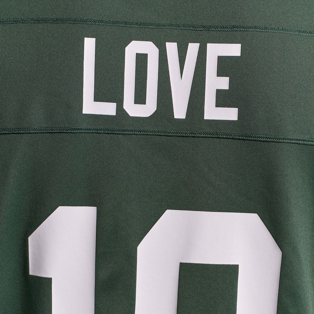Men's Green Bay Packers Jordan Love Nike Green Player Game Jersey