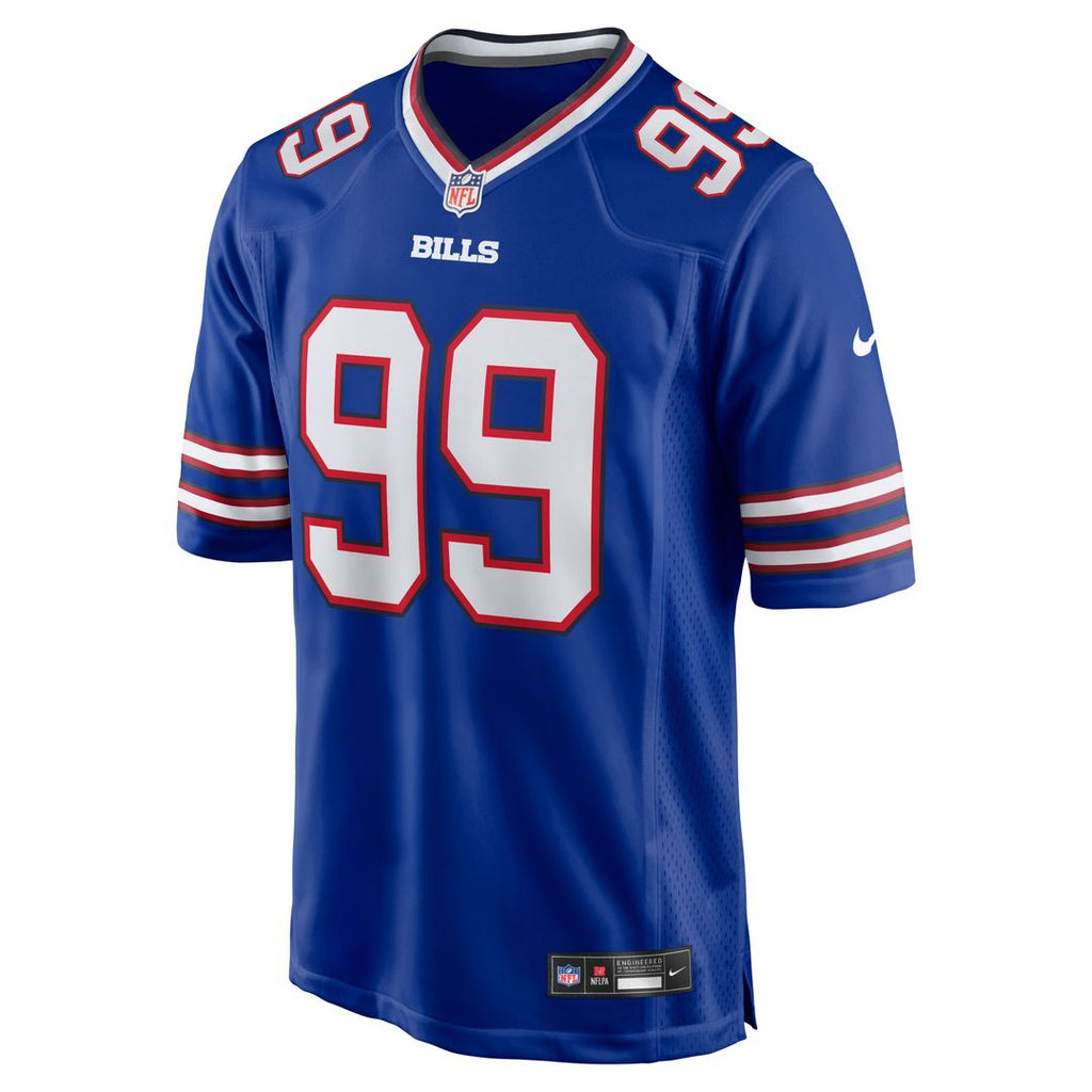Men's Buffalo Bills T.J. Parker Nike Royal Game Jersey