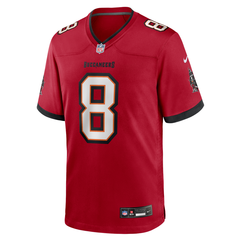 Men's Tampa Bay Buccaneers SirVocea Dennis Nike Red Game Jersey