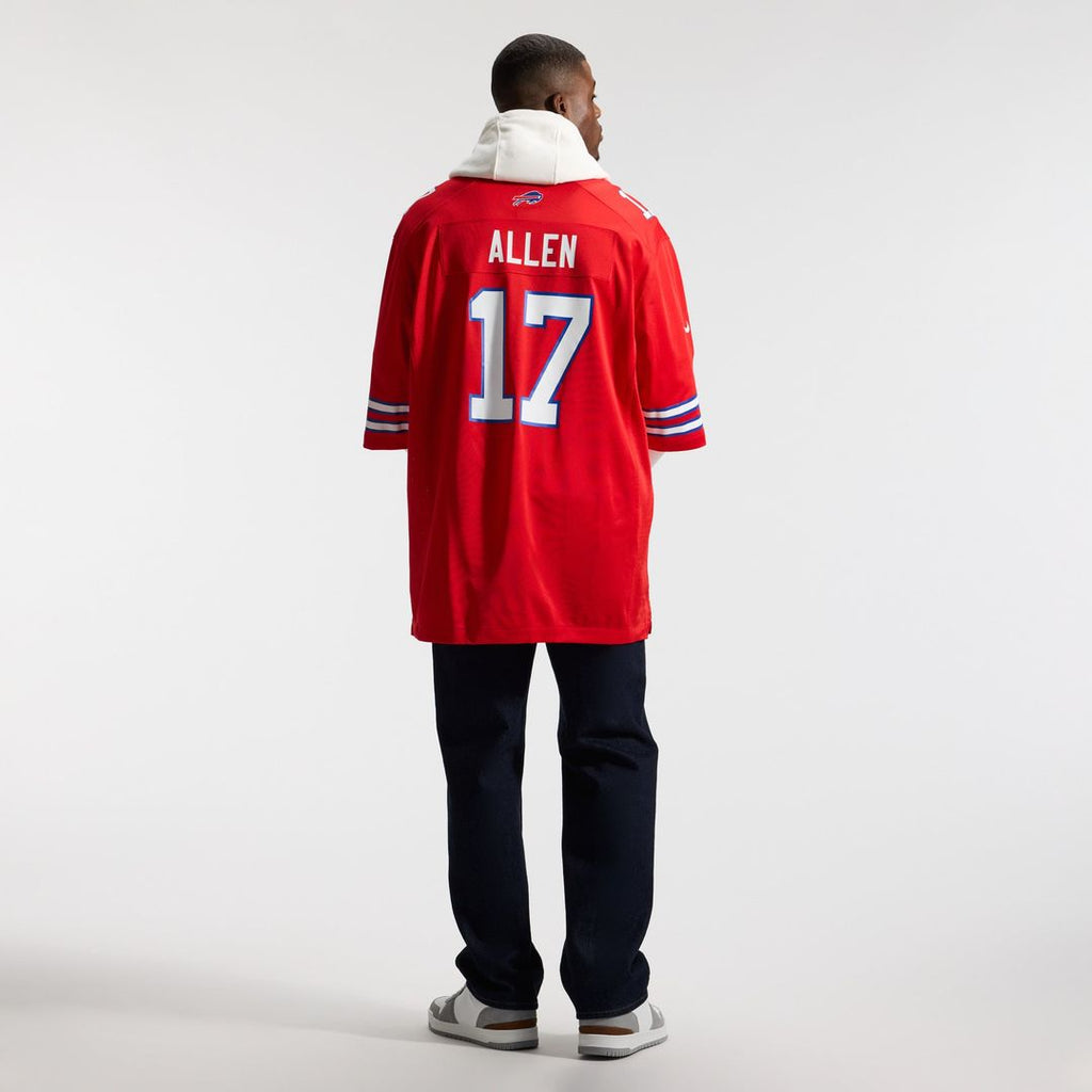 Men's Buffalo Bills Josh Allen Nike Gray Nickel City Game Jersey