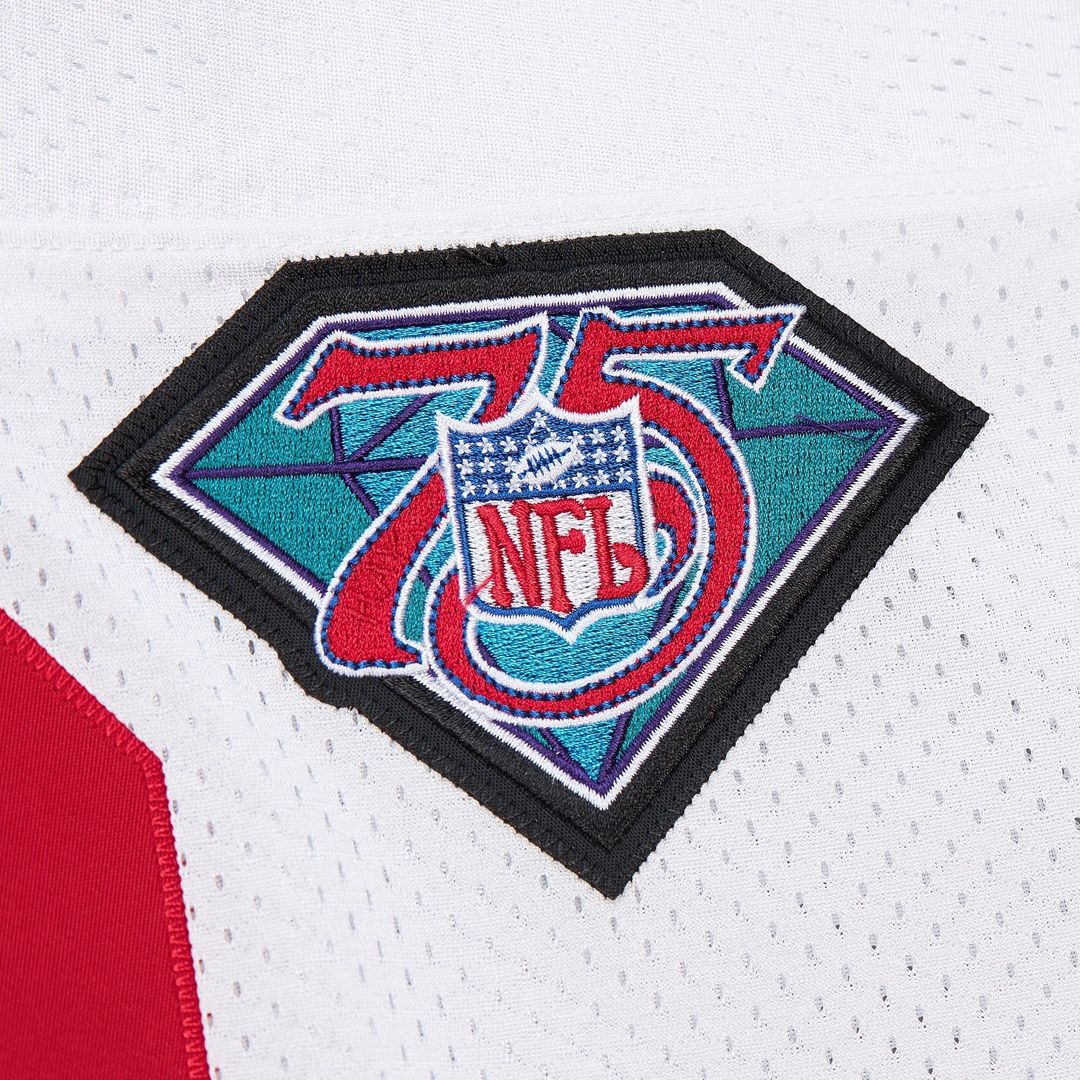Men's San Francisco 49ers 1994 Steve Young Mitchell & Ness White Authentic Throwback Retired Player Jersey