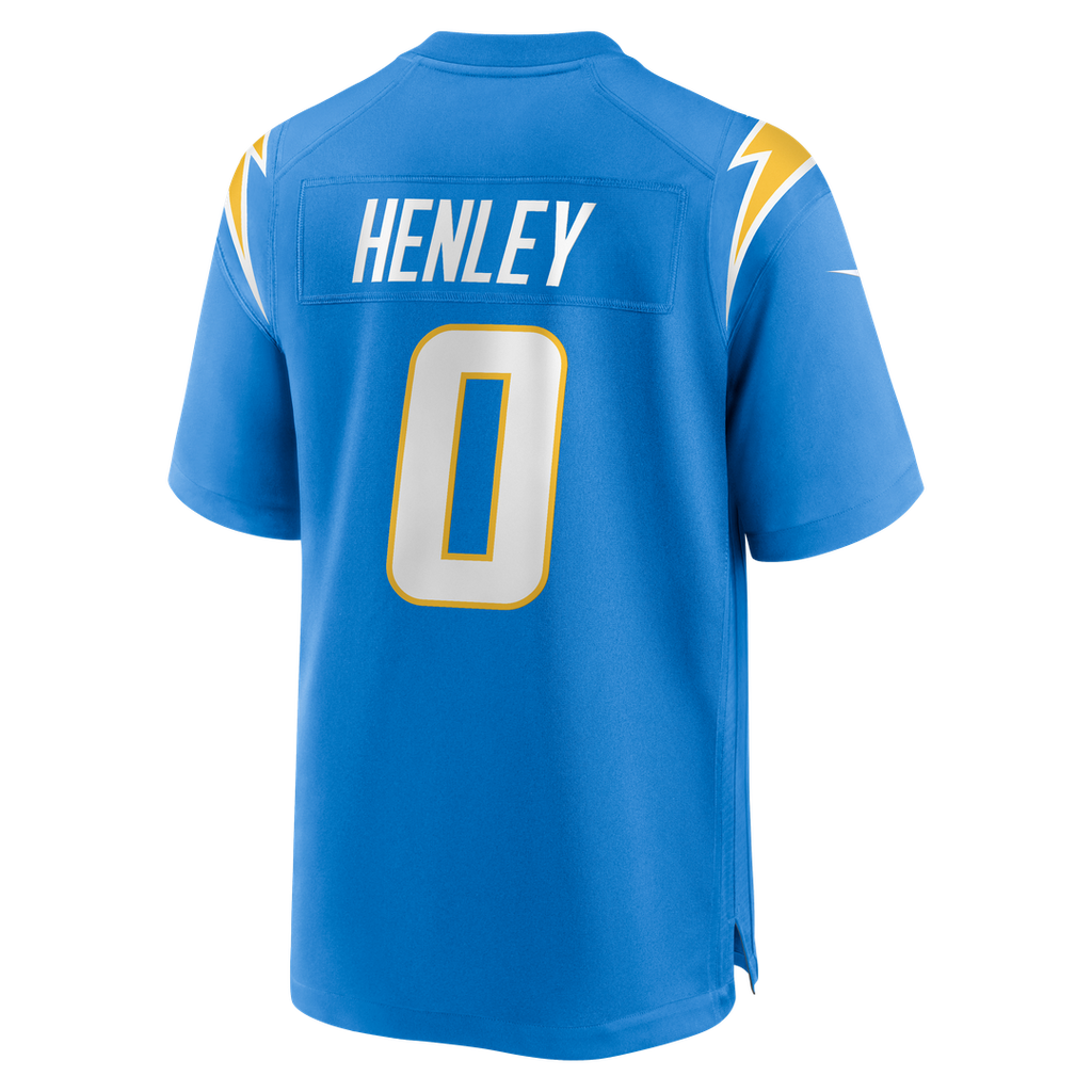 Men's Los Angeles Chargers Daiyan Henley Nike Powder Blue Team Game Jersey