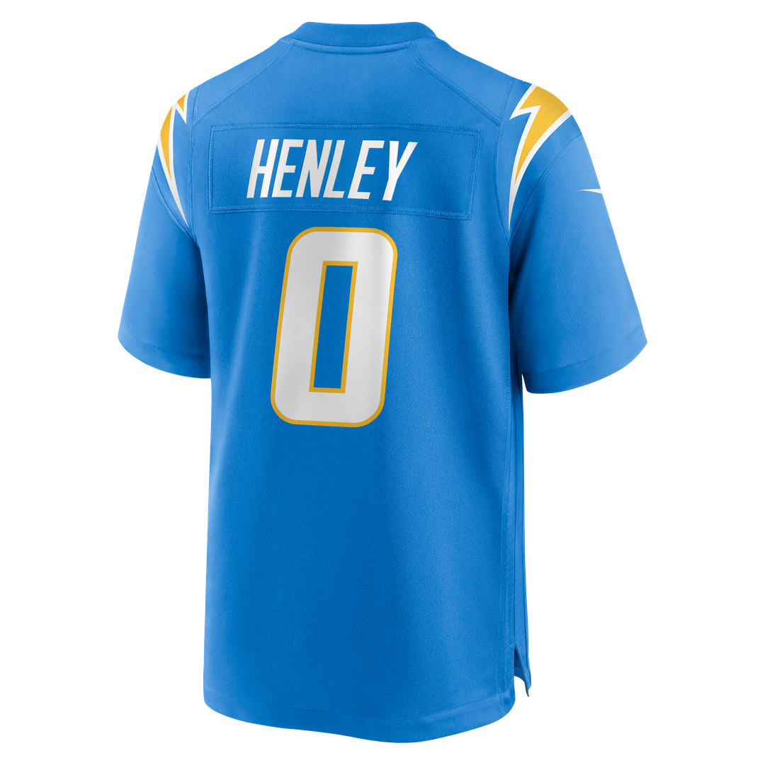 Men's Los Angeles Chargers Daiyan Henley Nike Powder Blue Team Game Jersey