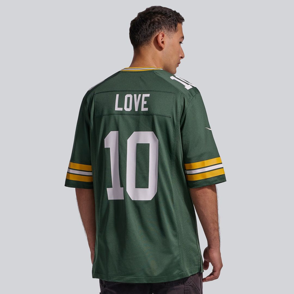 Men's Green Bay Packers Jordan Love Nike White  Game Jersey