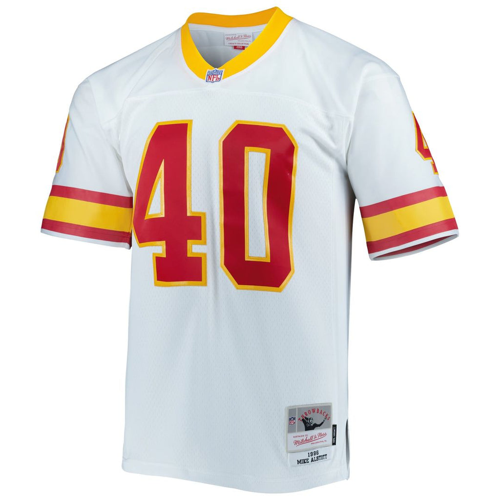 Men's Tampa Bay Buccaneers Mike Alstott Mitchell & Ness Red Legacy Replica Jersey