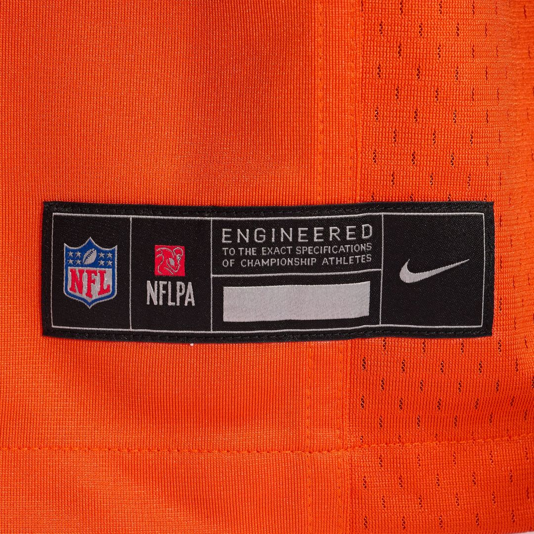 Men's Chicago Bears Caleb Williams Nike Orange Alternate  Player Game Jersey