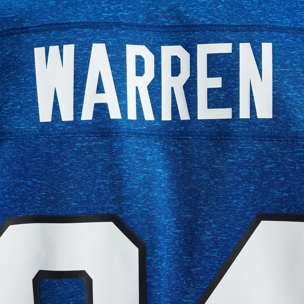 Men's Indianapolis Colts Tyler Warren Nike  Heather Royal Alternate 2 Indiana Nights Game Jersey