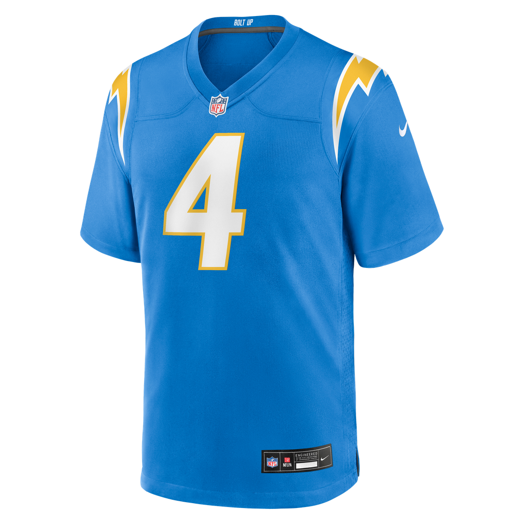 Men's Los Angeles Chargers Tarheeb Still Nike Powder Blue Team Game Jersey
