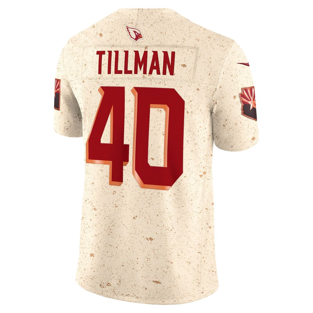Men's Arizona Cardinals Pat Tillman Nike Natural Rivalries Collection Stitched Limited Jersey