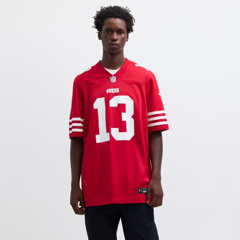 Men's San Francisco 49ers Brock Purdy Nike White Game Player Jersey