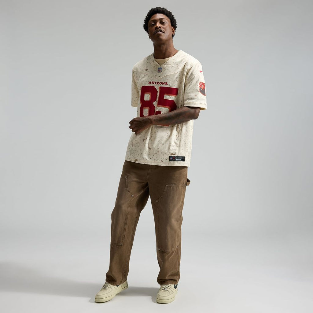 Men's Arizona Cardinals Trey McBride Nike Natural Rivalries Collection Stitched Limited Jersey
