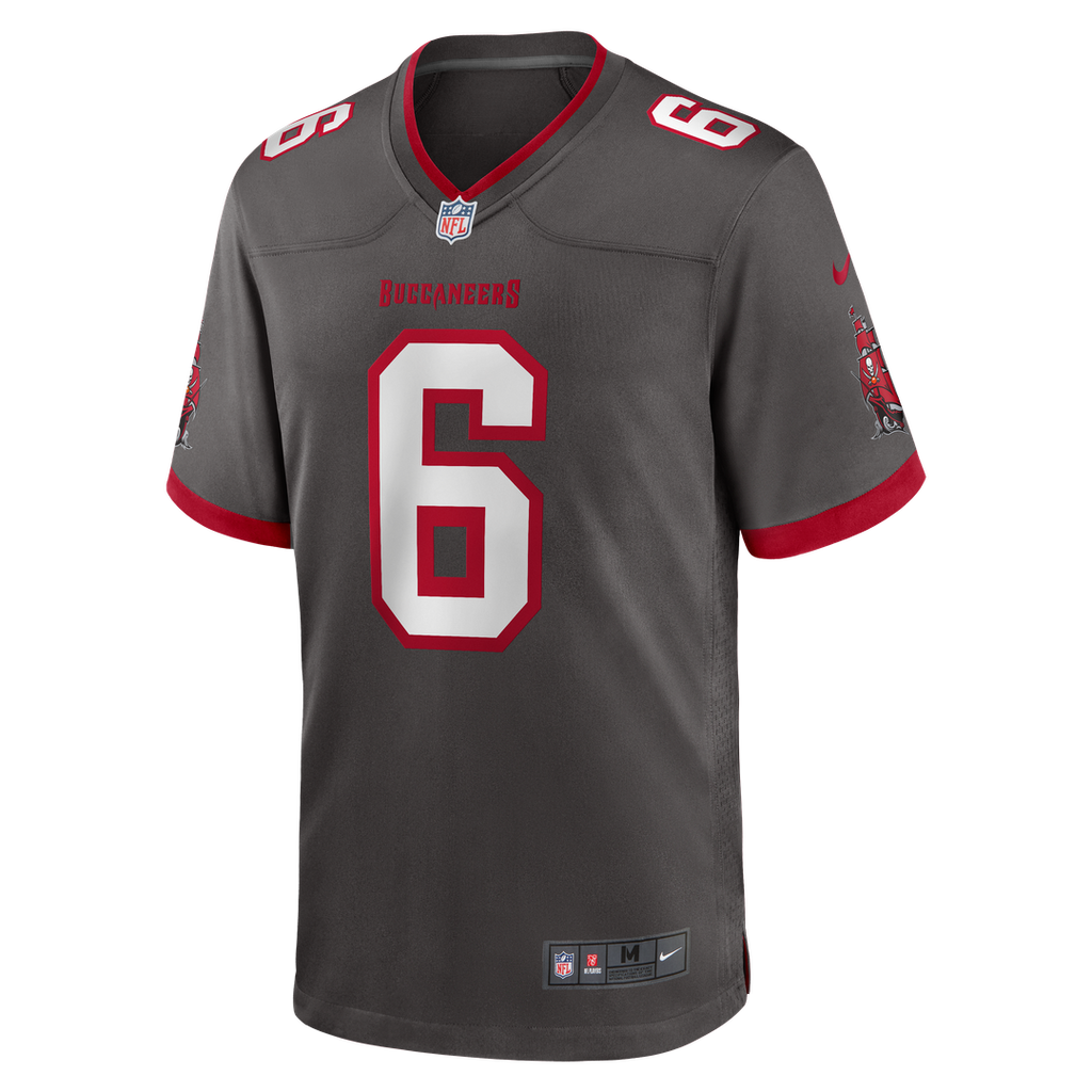 Men's Tampa Bay Buccaneers Baker Mayfield Nike White Away Game Jersey