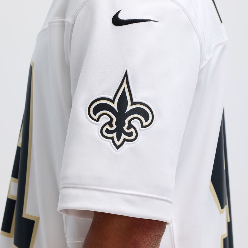Men's New Orleans Saints Alvin Kamara Nike White Vapor F.U.S.E. Limited Jersey