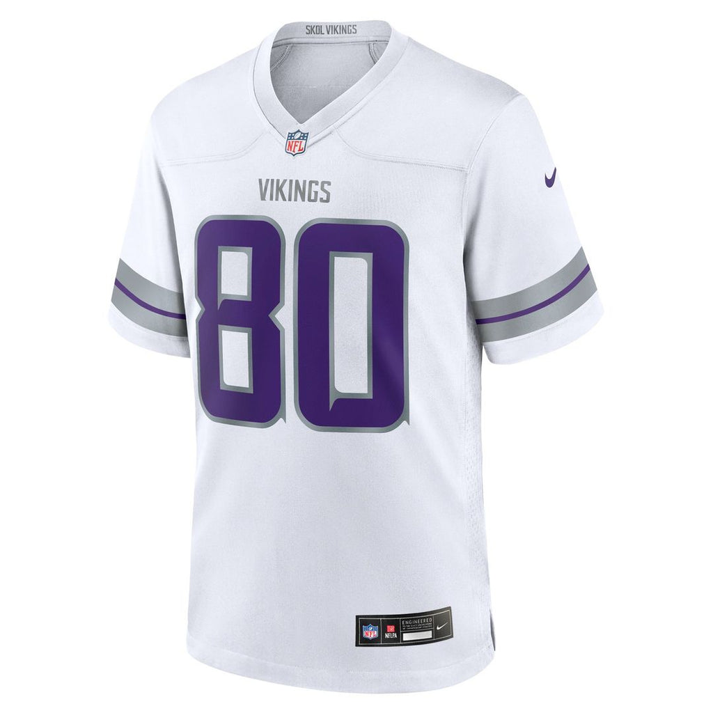 Men's Minnesota Vikings Cris Carter Nike White Alternate Retired Player Game Jersey