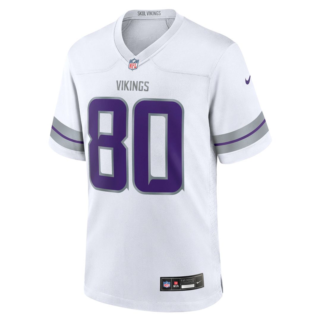 Men's Minnesota Vikings Cris Carter Nike White Alternate Retired Player Game Jersey