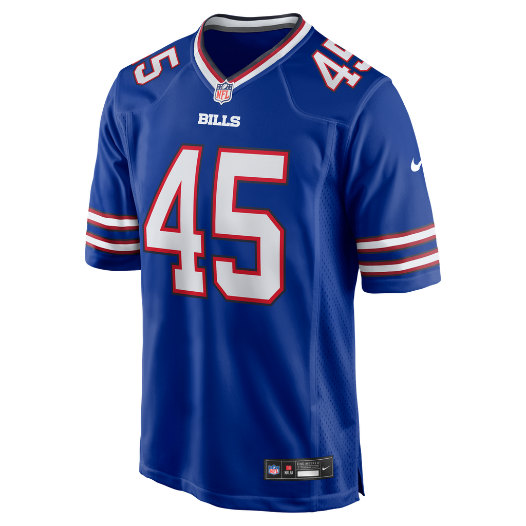 Men's Buffalo Bills Shaq Thompson Nike  Royal Team Game Jersey