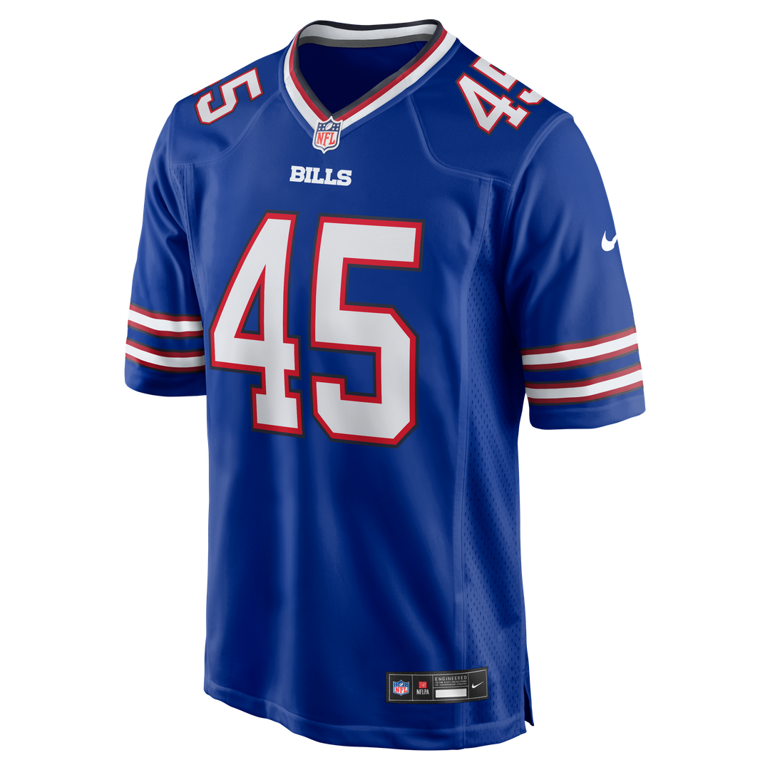 Men's Buffalo Bills Shaq Thompson Nike  Royal Team Game Jersey