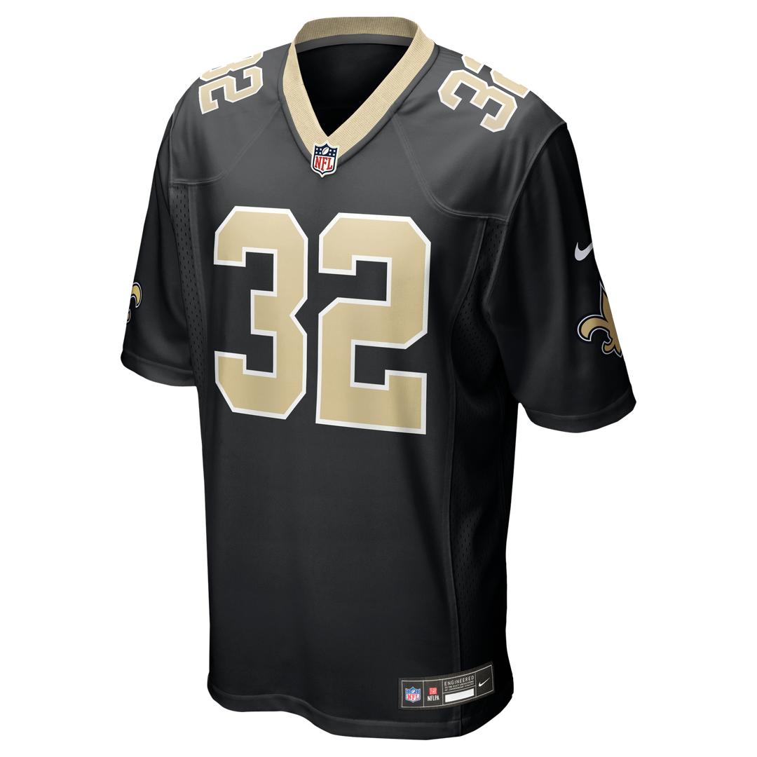 Men's New Orleans Saints Tyrann Mathieu Nike Black Game Jersey