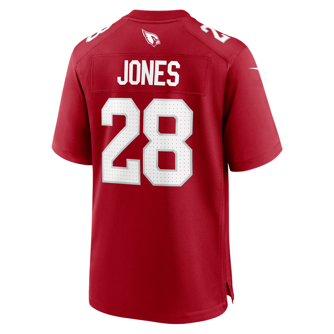 Men's Arizona Cardinals Elijah Jones Nike  Cardinal Team Game Jersey