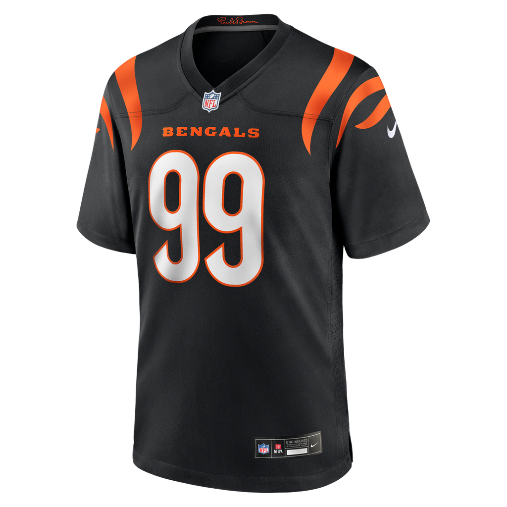 Men's Cincinnati Bengals Myles Murphy Nike Black  Game Jersey