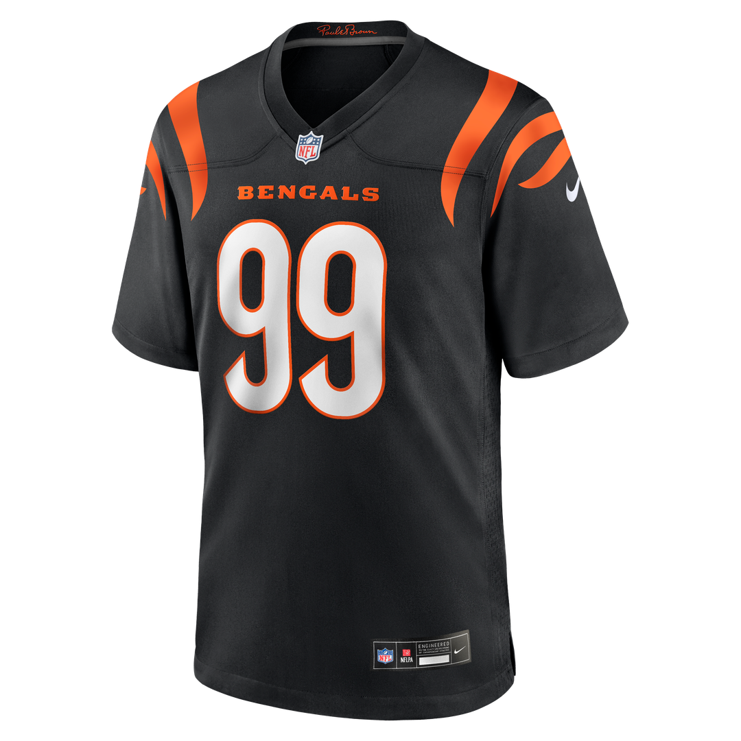 Men's Cincinnati Bengals Myles Murphy Nike Black  Game Jersey